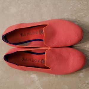 Flamingo Rothy's loafers